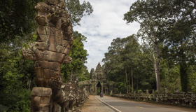 Angkor Thom Way to the Temples, Siem Reap